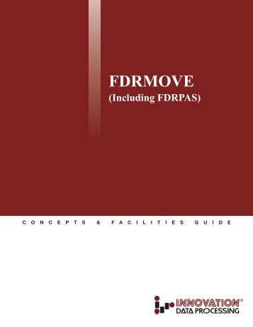 fdrmove - Innovation Data Processing