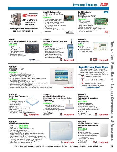 intrusion products - 4MAX