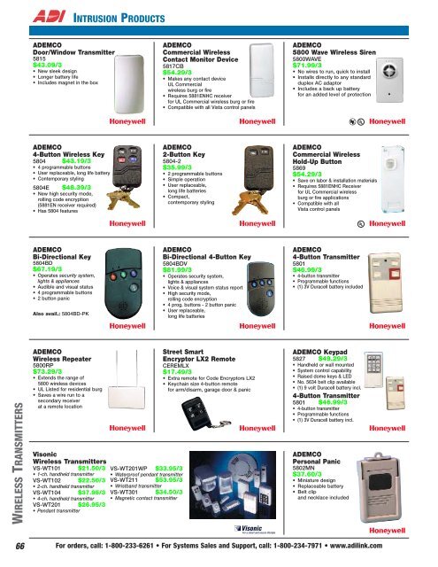 intrusion products - 4MAX