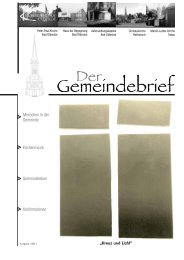 Gemeindebrief 2011.1.pdf - Ev.-Luth. Kirchengemeinde Oldesloe