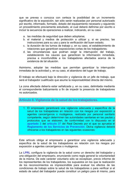 GuÃ­a tÃ©cnica para la evaluaciÃ³n y prevenciÃ³n de los riesgos ...