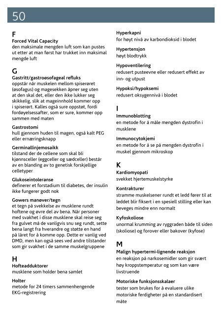 Diagnose og oppfÃ¸lging ved Duchenne Muskeldystrofi - Oslo ...