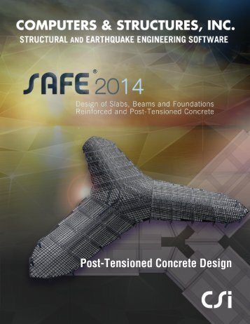 Post-Tensioned Concrete Design Manual - Computers & Engineering