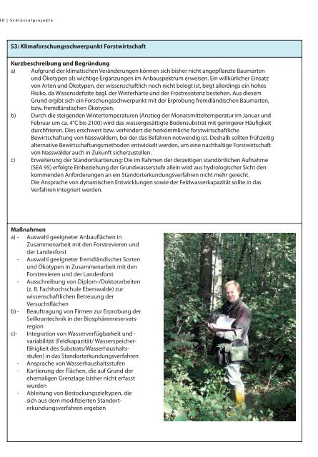 Regionale Bewertung des Klimawandels und Entwicklung von ...