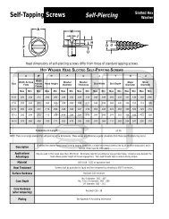 Slotted Hex Washer Self-Piercing Screws