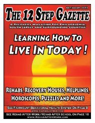 July & August 2012 - 12 Step Gazette