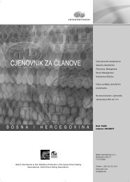 Cjenovnik za Älanove - GNLD Events