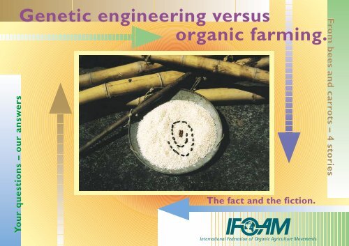 Genetic engineering versus organic farming. - Push-Pull