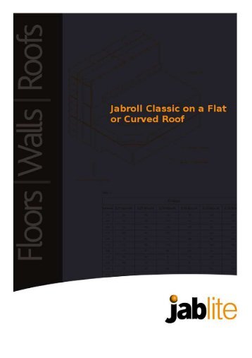 Jabroll Classic on a Flat or Curved Roof - Jablite