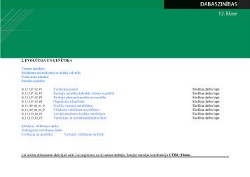2.Evolūcija un ģenētika - DZM