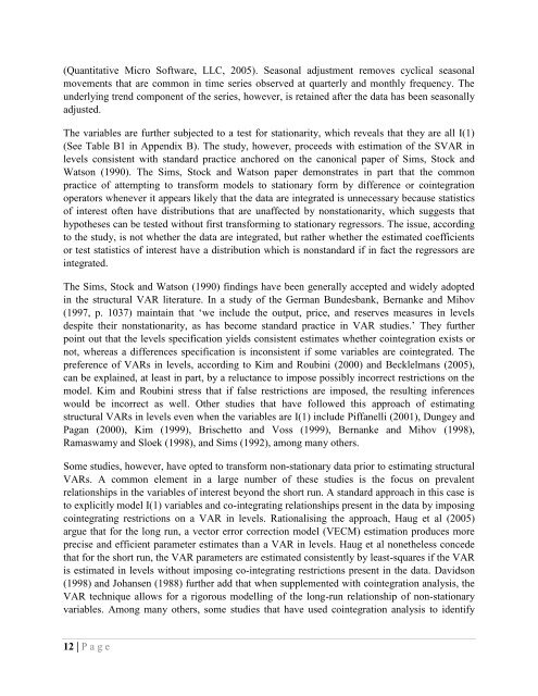 Dynamic Effects of Monetary Policy Shocks in Malawi* - African ...