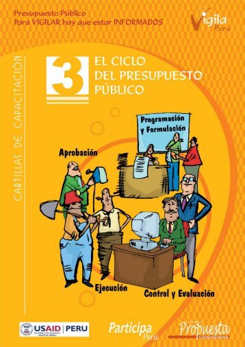 El ciclo del presupuesto pÃºblico (Cartilla de CapacitaciÃ³n nro.3)