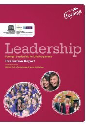 Foróige's Leadership for Life Programme Evaluation Report - Foroige