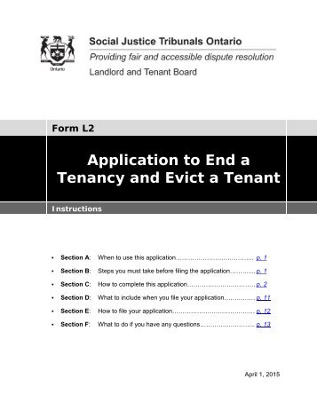 L2 Instructions - Landlord Tenant Board