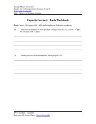 Capacity Coverage Charts Workbook - Center for Air Transportation ...