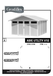 ABRI UTILITY V10 - Grosfillex Garden Home