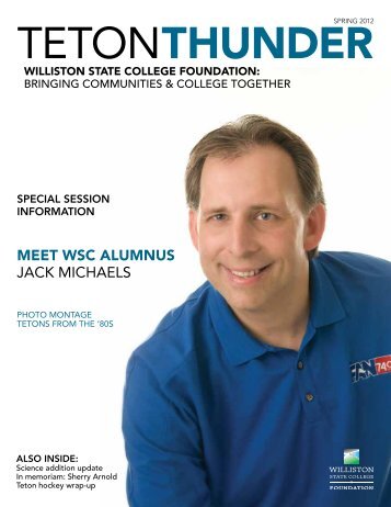 Spring 2012 - Williston State College Foundation