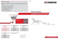 EXAMION® AQS VET Software Platform-Product