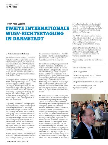 zweite internationale wusv-richtertagung in darmstadt