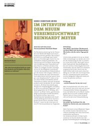 im interview mit dem neuen vereinszuchtwart reinhardt meyer