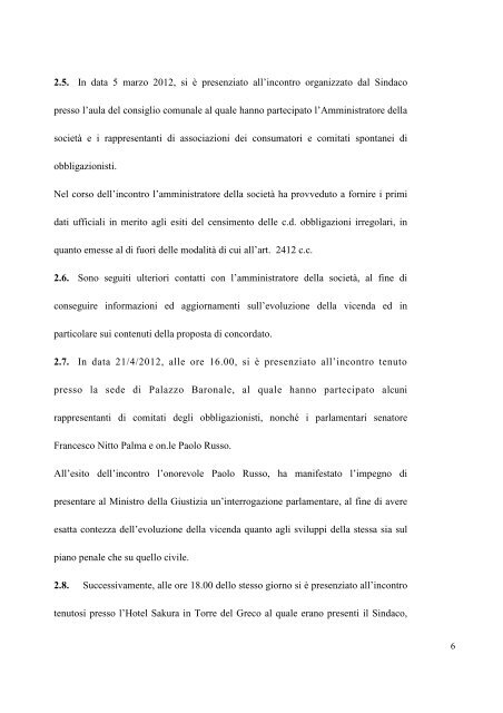 RELAZIONE DEIULEMAR.pdf - Comune di Torre del Greco