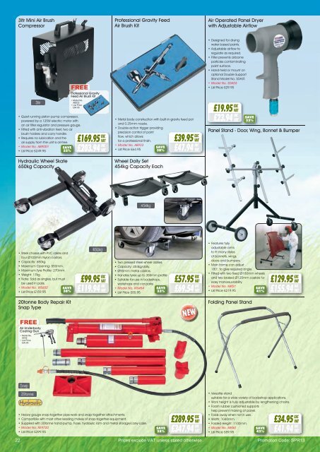 Download our Sealey Service Tools Promotion Here