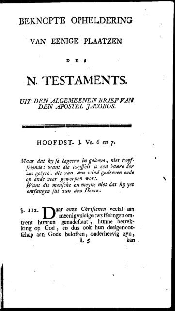 testaments. - Koninklijke Bibliotheek