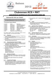 Clubrennen KCS + RKT - Schaffhausen.ch