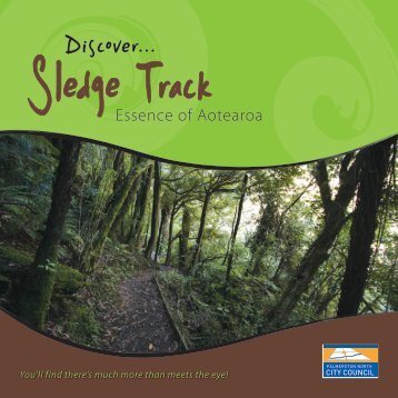 Sledge Track Brochure - Palmerston North City Council