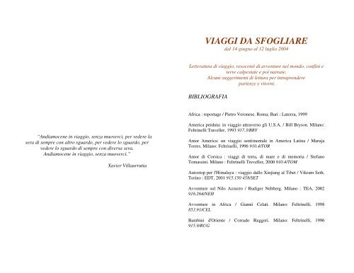 Visualizza in formato PDF - Biblioteca Comunale di Montebelluna