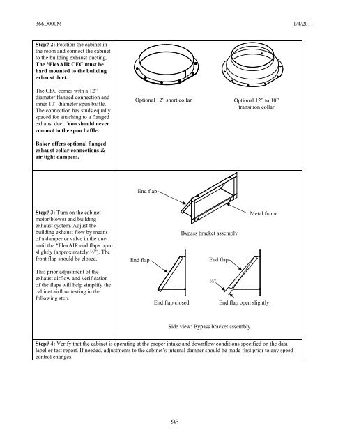 OPERATOR'S MANUAL - The Baker Company Blog