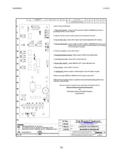 OPERATOR'S MANUAL - The Baker Company Blog