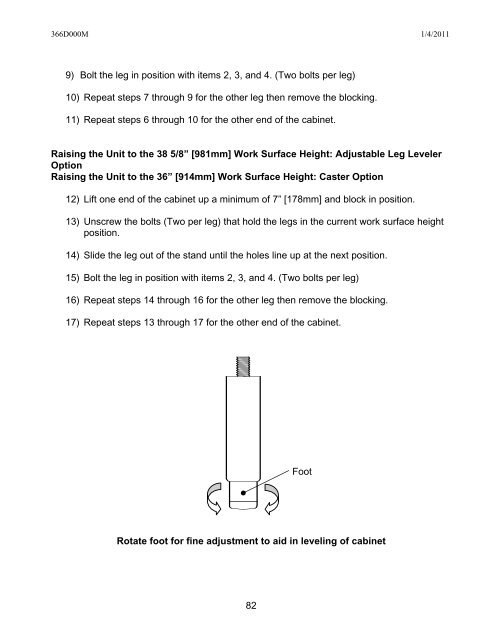 OPERATOR'S MANUAL - The Baker Company Blog