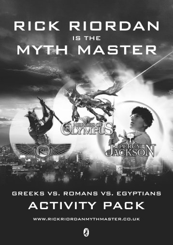 Rick Riordan Myth Master Resource Pack - Percy Jackson