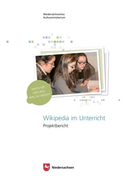 Wikipedia im Unterricht - NiedersÃ¤chsisches Kultusministerium