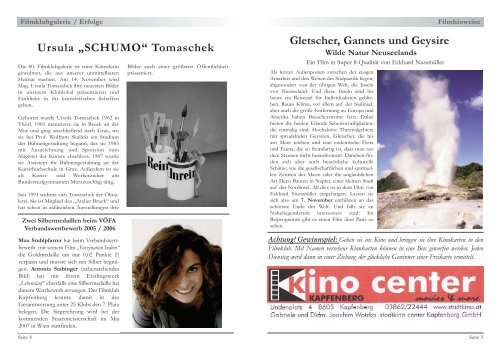 Ausgabe 5/2006 - Filmklub Kapfenberg