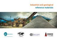 Industrial and geological reference materials