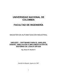 UNIVERSIDAD NACIONAL DE COLOMBIA FACULTAD ... - Profe Saul