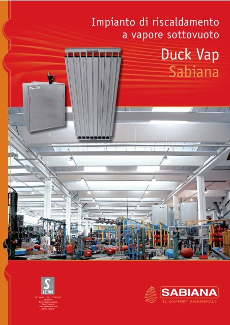 Duck Vap Sabiana - Certificazione energetica edifici