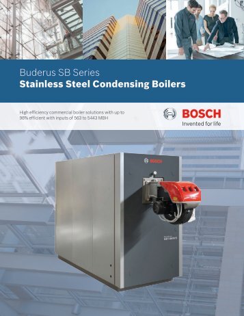 Buderus SB745WS Brochure (PDF 2.4 MB) - Bosch Thermotechnology