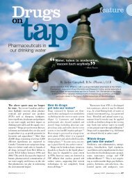 Drugs on Tap - Environmental Law and Litigation