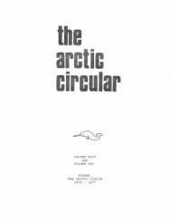Volume 24-25, 1976-7 - The Arctic Circle - Home