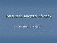 IU infectio.pdf - Dr. Timmermann GÃ¡bor