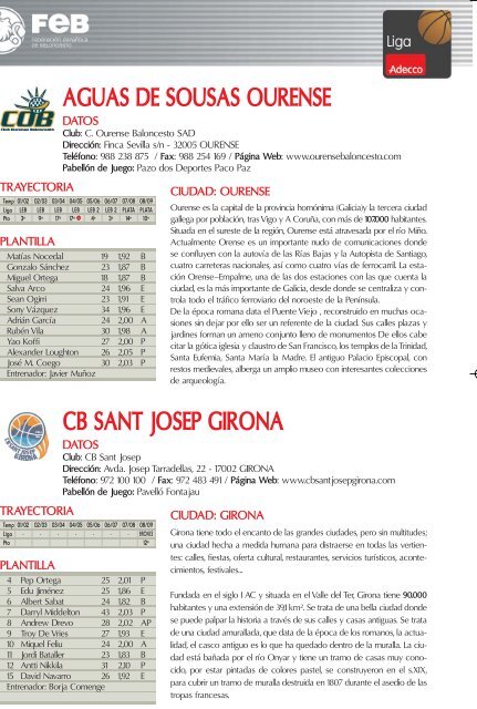 DOSSIER ADECCO.qxp - FederaciÃ³n EspaÃ±ola de Baloncesto