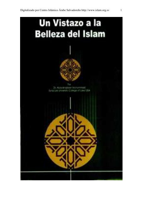 Un Vistazo a la belleza del Islam