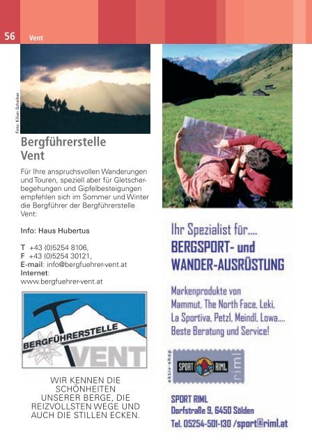 Hütten- & Wandertipps - Download brochures from Austria