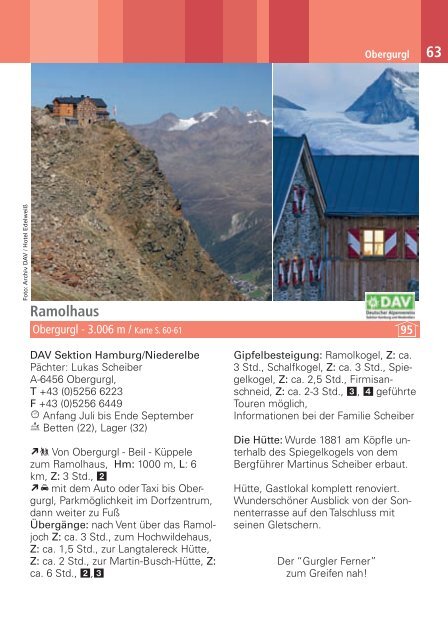 Hütten- & Wandertipps - Download brochures from Austria