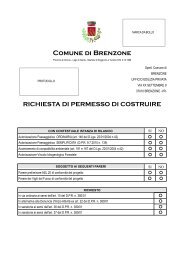 Richiesta permesso di costruire - Comune di Brenzone