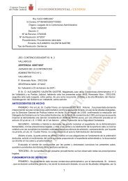 ANTECEDENTES DE HECHO FUNDAMENTOS DE DERECHO