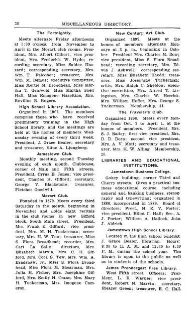 1903-1904 - Chautauqua-Cattaraugus Library System